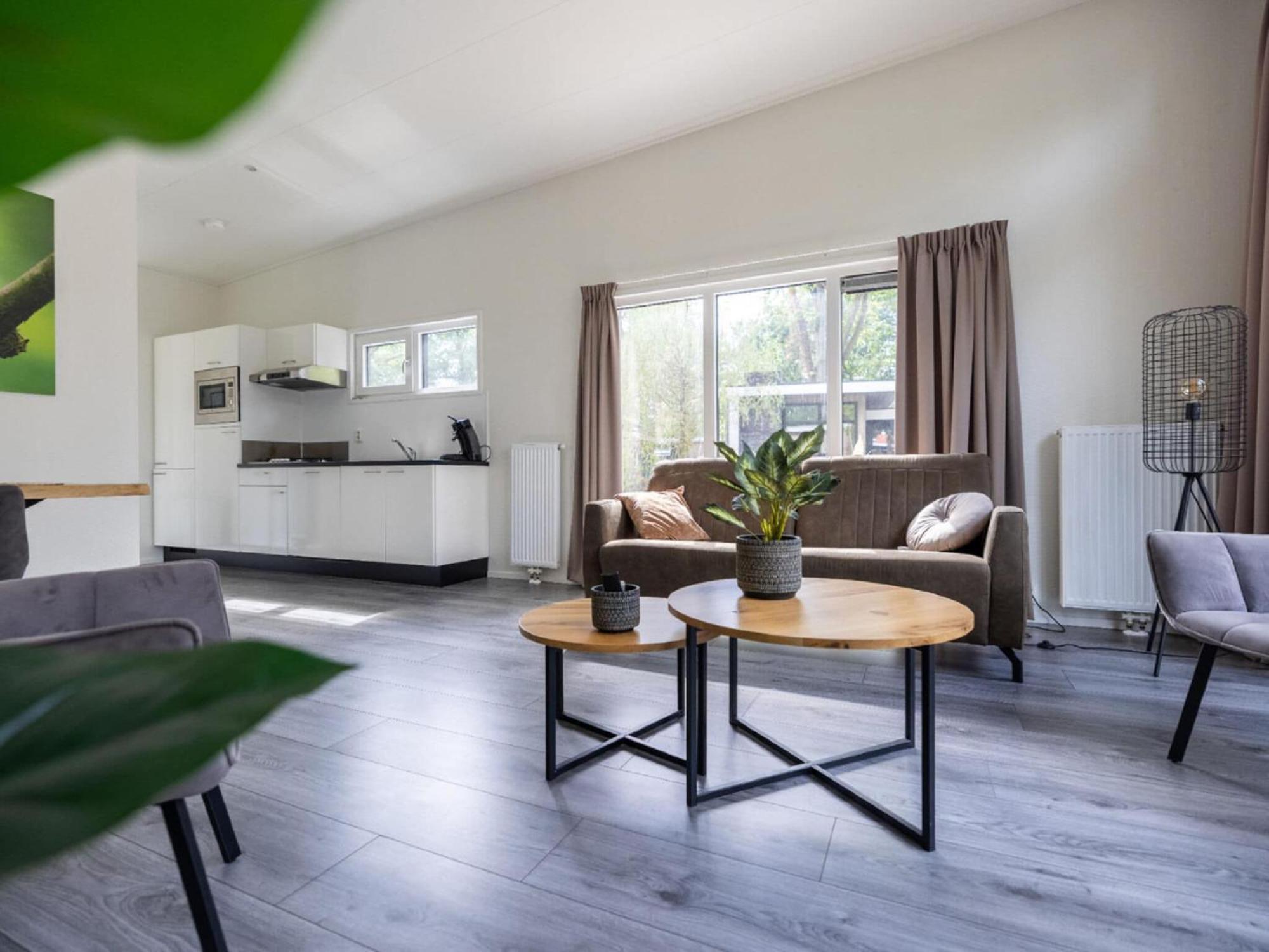 Comfortable Chalet With Combination Microwave Near The Veluwe 헨덜루 외부 사진